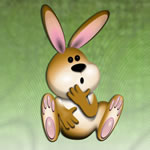 Bunny computer graphic